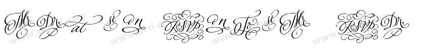 adorn engraved字体转换